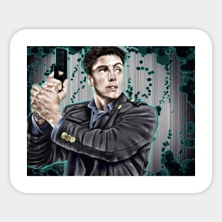 JackHarkness on mission Sticker